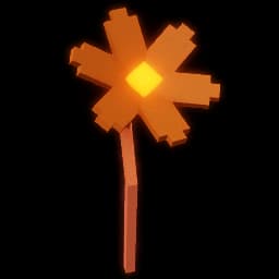 Flare Daisy - Uncommon tier fire-themed flower