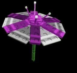 Parasol Flower crop - Prehistoric update crop for Grow A Garden game