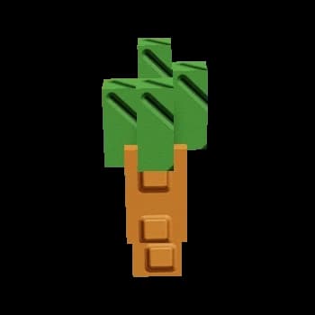 Carrot crop - Common tier orange vegetable for Grow A Garden game